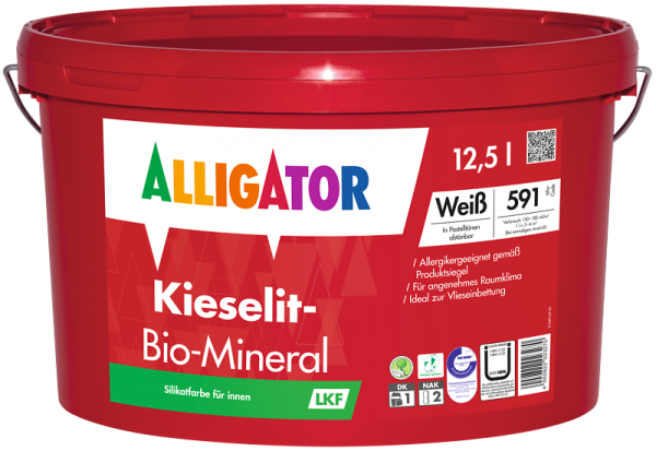 Alligator Kieselit-Bio-Mineral LKF Weiß