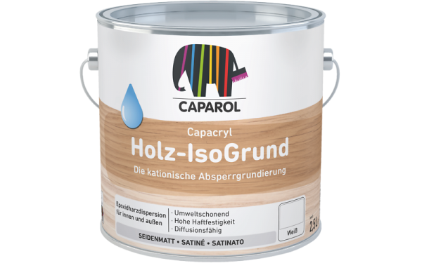 Capacryl Holz-IsoGrund 2,5 Liter