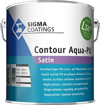 Sigma Contour Aqua-PU Satin