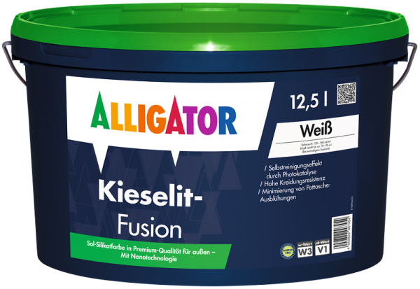 Alligator Kieselit-Fusion Weiß